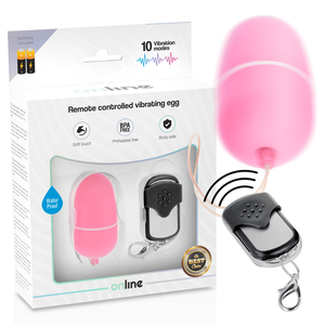 Online – Oeuf vibrant télécommande M rose