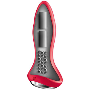 Satisfyer – Rotator plug 1+ application vibrant noir