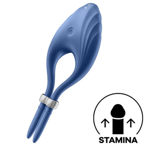 Satisfyer – Vibrateur anneau duelist gris
