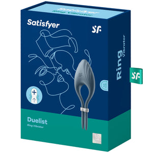 Satisfyer – Vibrateur anneau duelist gris