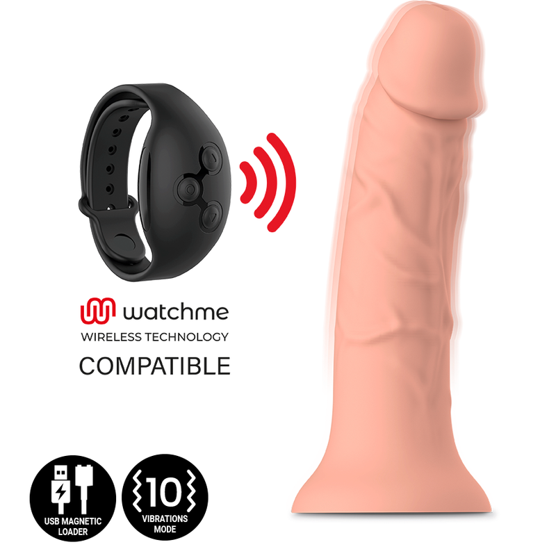 MYTHOLOGIE - ASHER ORIGINELE DILDO S - VIBRADOR COMPATIBEL MET WATCHME DRAADLOZE TECHNOLOGIE