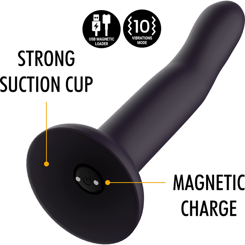 Mythology – Duman mystic dildo L - vibrateur compatible avec la technologie sans fil watchme