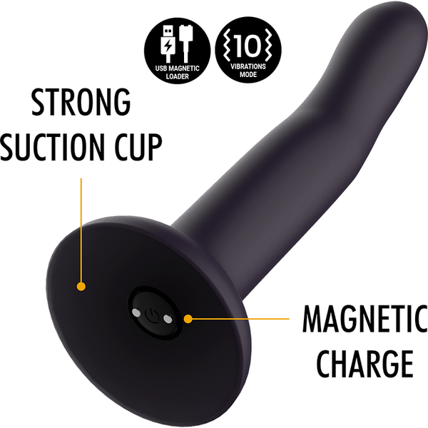 Mythology – Duman mystic dildo L - vibrateur compatible avec la technologie sans fil watchme