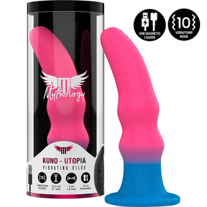 Mythology – Kuno utopia dildo M - vibrateur compatible avec la technologie sans fil watchme