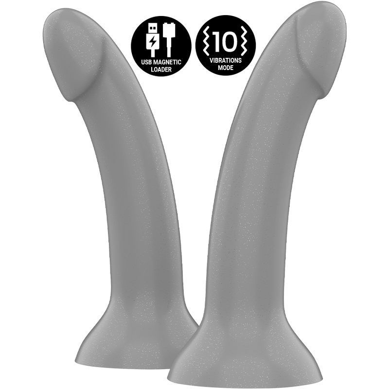 MYTHOLOGY - RUNE MAJESTIC DILDO S - VIBRADOR COMPATIBLE WITH WATCHME WIRELESS TECHNOLOGY