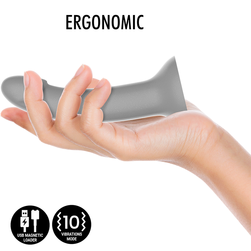 MYTHOLOGY - RUNE MAJESTIC DILDO S - VIBRADOR COMPATIBLE WITH WATCHME WIRELESS TECHNOLOGY