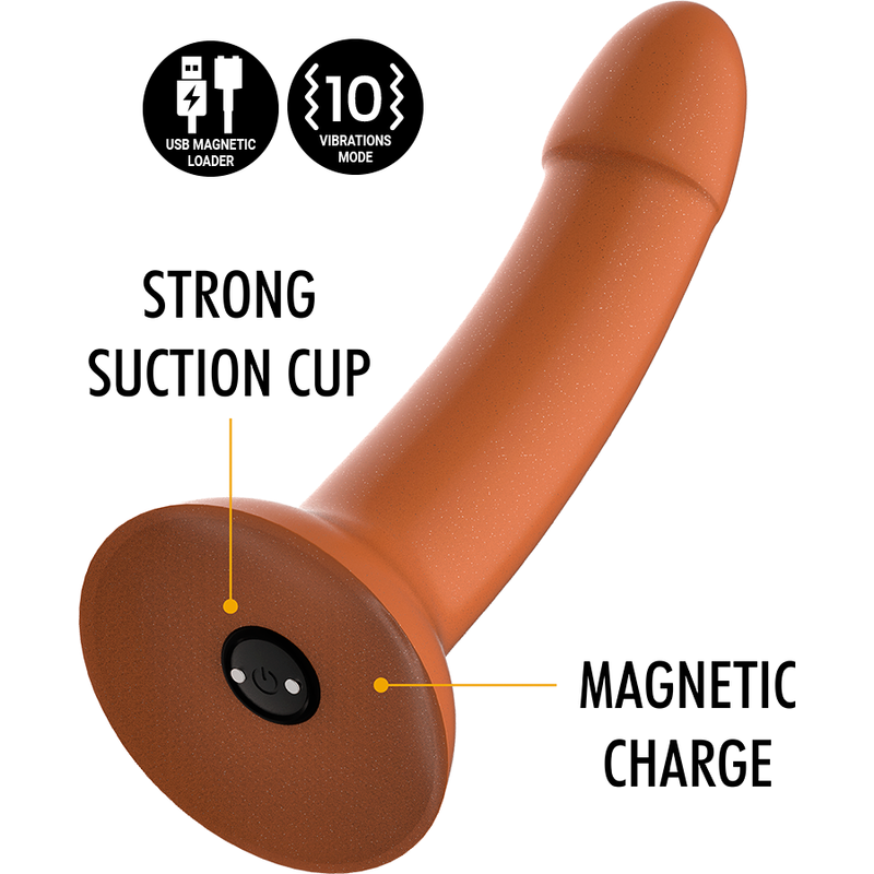 MYTHOLOGY - RUNE ROYAL DILDO M - VIBRADOR COMPATIBLE WITH WATCHME WIRELESS TECHNOLOGY