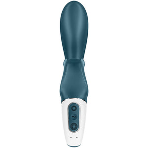 Satisfyer – Application vibrateur hug me rabbit bleu