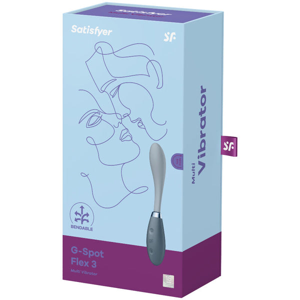 Satisfyer – Vibrateur multi g-spot flex 3 rouge