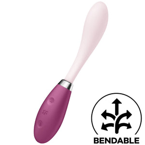 Satisfyer – Vibrateur multi g-spot flex 3 rouge