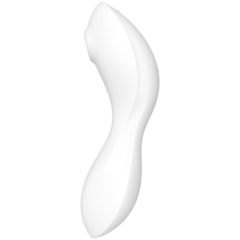 SATISFYER CURVY TRINITY 5 ESTIMULATOR Y VIBRADOR APP - AZUL
