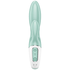Satisfyer – Air pump bunny 5+ application gonflable lapin vibrateur vert