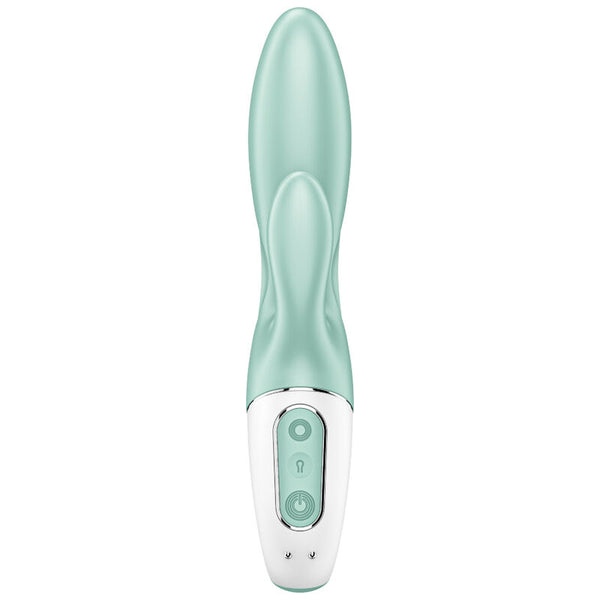 Satisfyer – Air pump bunny 5+ application gonflable lapin vibrateur vert