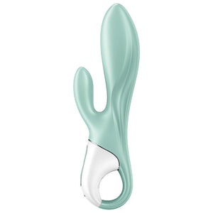 Satisfyer – Air pump bunny 5+ application gonflable lapin vibrateur vert