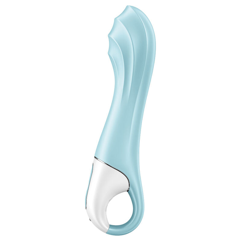 SATISFYER - LUCHTPOMP VIBRATOR 5+ VIBRADOR PUNTO G OPBLAASBARE APP AZUL