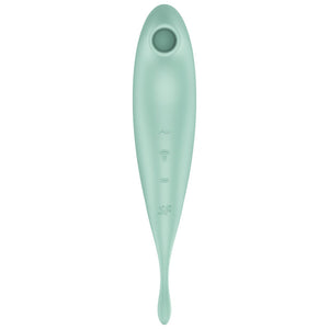 Satisfyer – Application de stimulateur et vibrateur twirling pro+ vert