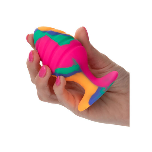 CALEXOTICS - CHEEKY DROPPED SWIRL ANAL PLUG