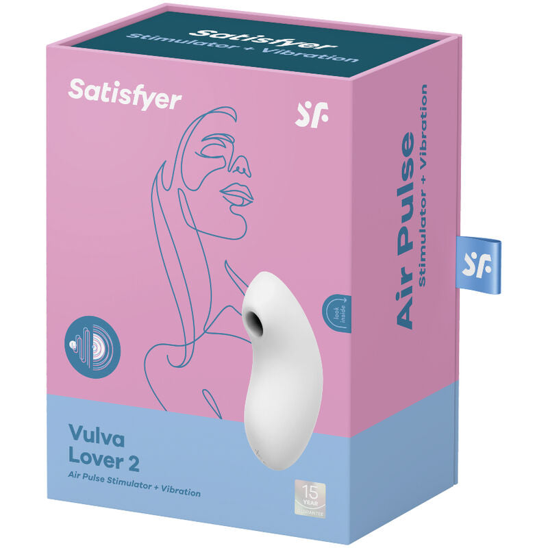 TEVREDEN VULVA LOVER 2 ESTIMULATOR EN VIBRADOR - AZUL