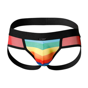 Cut4Men – Jockstrap arc-en-ciel