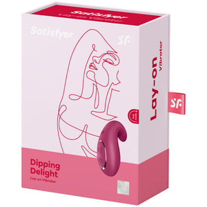 Satisfyer – Vibrateur poser dipping delight rouge