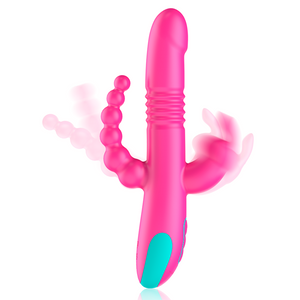 Happy Loky – Donald triple stimulation : anal, g-spot & clitoral watchme technologie sans fil compatible