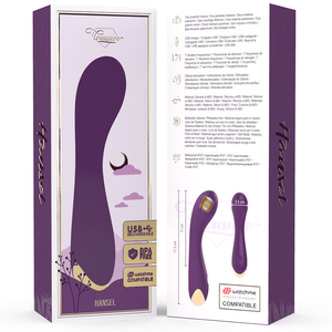 Treasure – Hansel g-spot vibrateur watchme technologie sans fil compatible
