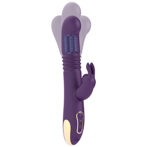 Treasure – Bastian rabbit up & down, rotateur et vibrateur compatible avec la technologie sans fil watchme