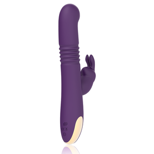 Treasure – Bastian rabbit up & down, rotateur et vibrateur compatible avec la technologie sans fil watchme