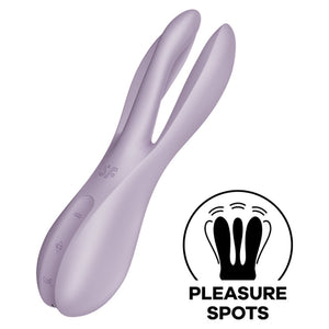 Satisfyer – Vibrateur threesome 2 violet