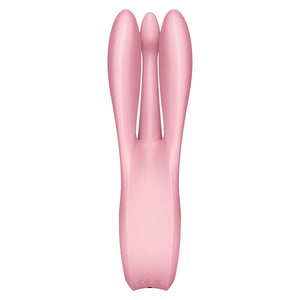 Satisfyer – Vibrateur threesome 1 rose