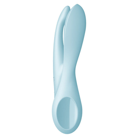 SATISFYER - VIBRATEUR THREESOME 1 ROSE