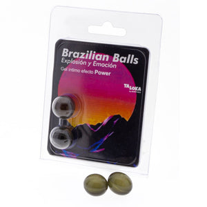 Taloka – 2 balles brésiliennes gel excitanant effet puissant