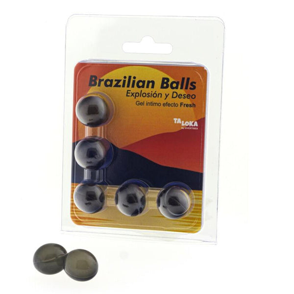 Taloka – 5 boules brésiliennes gel excitant effet frais