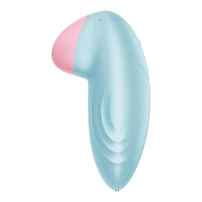 SATISFYER - TROPISCHE TIP VIBRADOR LAY-ON AZUL