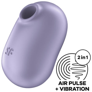 Satisfyer – Stimulateur et vibrateur double air pulse pro to go 2 vert