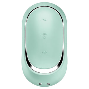 Satisfyer – Stimulateur et vibrateur double air pulse pro to go 2 vert