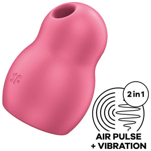 Satisfyer – Stimulateur et vibrateur double air pulse pro to go 1 bleu