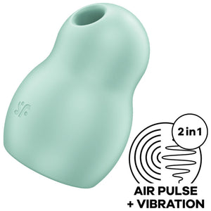 Satisfyer – Stimulateur et vibrateur double air pulse pro to go 1 bleu