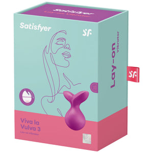 Satisfyer – Vibrateur poser viva la vulva 3 vert