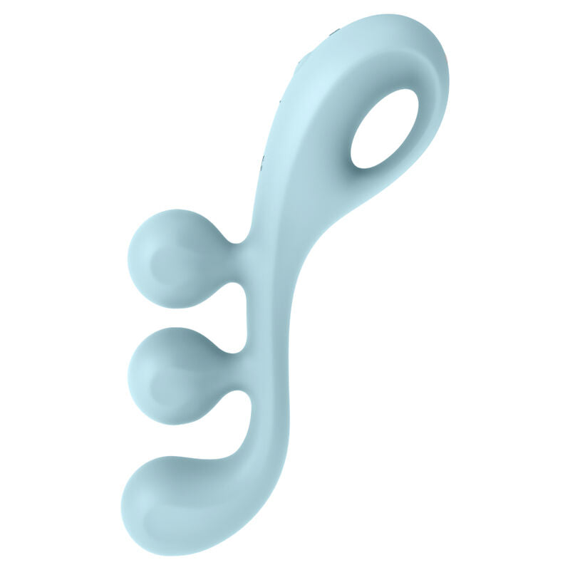 Satisfyer – Vibrateur multi tri ball 2 bleu