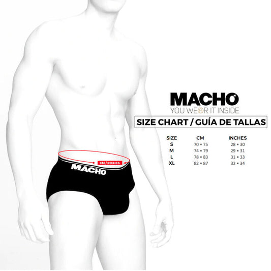MACHO - MX24AN BRIEFS AMARILLO S