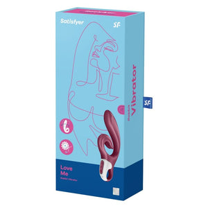 Satisfyer – Love me rabbit vibration rouge