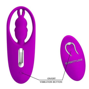 Pretty Love – Wild rabbit stimulateur pour culottes avec télécommande lilas