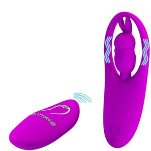 Pretty Love – Wild rabbit stimulateur pour culottes avec télécommande lilas