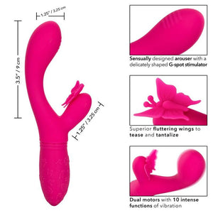 Vibromasseur lapin Butterfly Kiss Flutter