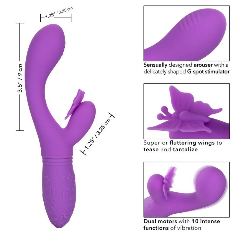 CalExotics – Papillon kiss flutter violet