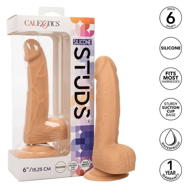 Gode réaliste en silicone, 6 pouces