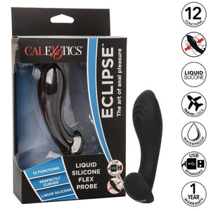Masseur de prostate flexible en silicone liquide