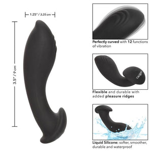 Masseur de prostate flexible en silicone liquide