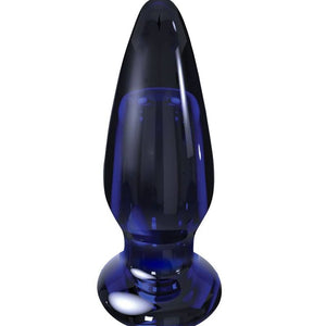 Plug en verre vibrant brillant